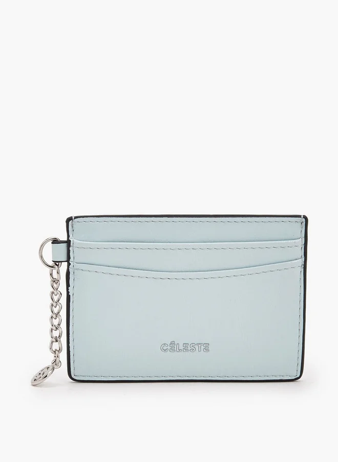 سيليست Solid Card Holder With Charm